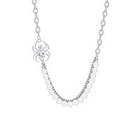 KCHSRKHXC Colliers pendants Collier Creative Gemstone Stitching Collier simple luxe Luxury Advanced Clavicule Chain Personalité Conception de conception pour les femmes