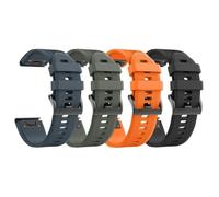 KCHSRKHXC Compatible pour Fenix 8x Watch Bands 26mm Silicon Watch Strap pour Fenix 5x / Fenix 5x Plus/Fenix 3 / Fenix 3 HR pour les hommes femmes