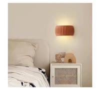 KCHSRKHXC Créativité de la lampe de paroi du vent crème française Lumière de chevet en résine - Corridor Porch Pinces LED Éclairage mural