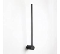 KCHSRKHXC Lampe murale, lampe à LED lampe noire Vanité Lumière, Application moderne en aluminium Minimaliste Décorage Home Lighting, 7 W Lampes murales pour chambre à coucher Mur de couloir / 4000K