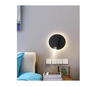 KCHSRKHXC - LEULES MURS LED avec interrupteur lampe rotative lampe de chambre à coucher étude de lit de chevet de lecture des applications de lecture des lumières intérieures en aluminium,