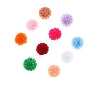 KCHSRKHXC Lot de 10 colliers pour animaux de compagnie, décorations légères pour chats et chiens, mélange de couleurs aléatoires, accessoires élégants et confortables pour animaux de compagnie