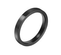 KCHSRKHXC Mens Ring Custom Engraving Rings for Mens Stainless Steel,Round Polished 3MM Men Ring Black Simple Rings for Men