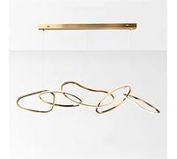 KCHSRKHXC Pendantlight, LED Modern Chandelier Lampe, simple lustre luxueux léger - barre de restauration à manger des lampes d'art de personnalité minimaliste éclairage, lustre à LED moderne