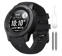 KCHSRKHXC Pour l'instinct 2 Watchband Instinct 2 Solar Solar Broupeau de Remplacement de silicone doux SILICONE SILICONE COMPATIBLE AVEC INSTIND 2 SOLAR TACTICAL (ORANGE)