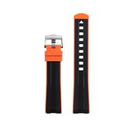 KCHSRKHXC Pour l'univers Omega 300 007 EXINE CURVE FLUOR FLUOR SILICONE WATCHBAND 20 mm STRAP SOFT STRAP MEN Remplacement