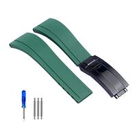 KCHSRKHXC Rubber Watch Strap For Tudor Wristband Black Blue Green Waterproof Silicon Watches Band Bracelet 20mm 21mm