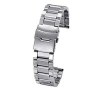 KCHSRKHXC Sangle de montre 12 mm 14 mm 16 mm 18 mm 20 mm 22 mm 24 mm de largeur en acier inoxydable