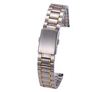 KCHSRKHXC Sangle de montre 12 mm 14 mm 16 mm 18 mm 20 mm 22 mm 24 mm de largeur en acier inoxydable