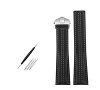 KCHSRKHXC Véritable sangle de montre en cuir pour Carrera Edition Heuer Cowhide Monaco Heritage 6 Accessoires de bande de montre 22 mm