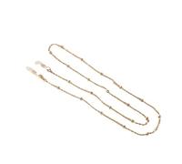 KCHYCV Chaîne et Cordon for Lunettes de Soleil for Femmes, léger et Durable, Accessoire Anti-Perte(01-Rose Gold_5pcs)