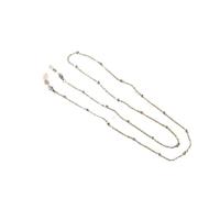 KCHYCV Chaîne et Cordon for Lunettes de Soleil for Femmes, léger et Durable, Accessoire Anti-Perte(03-Silver_5pcs)