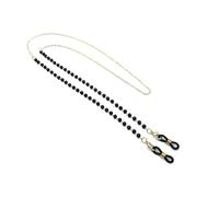 KCHYCV Chaîne et Cordon for Lunettes de Soleil for Femmes, léger et Durable, Accessoire Anti-Perte(Black Pearl_5pcs)