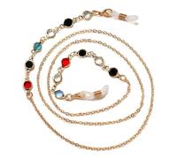 KCHYCV Chaîne et Cordon for Lunettes de Soleil for Femmes, léger et Durable, Accessoire Anti-Perte(Sky Blue_5pcs)