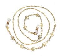 KCHYCV Chaîne et Cordon for Lunettes de Soleil for Femmes, léger et Durable, Accessoire Anti-Perte(White_5pcs)