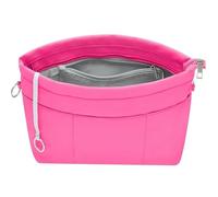 KCHYCV Sacs à Main en Nylon Organisateur de Poche Organisateurs de Sac Sacs Poches intérieures for avec Porte-clés(Pink,M)