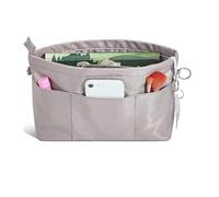 KCHYCV Sacs à Main en Nylon Organisateur de Poche Organisateurs de Sac Sacs Poches intérieures for avec Porte-clés(Gray,M)