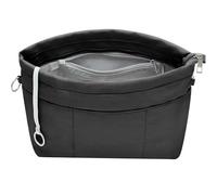 KCHYCV Sacs à Main en Nylon Organisateur de Poche Organisateurs de Sac Sacs Poches intérieures for avec Porte-clés(Black,M)