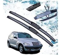 KCKEM Essuie-Glaces pour Chrysler PT Cruiser 2000 2001 2002 2003 2004 2005 2006 2007 2008 2009 2010 Ensemble de balais d'essuie-Glace de fenêtre Avant Voiture Pare-Brise Essuie
