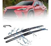 KCKEM Essuie-Glaces pour Lexus UX 2018 2019 2020 2021 2022 26"+16" Ensemble de balais d'essuie-Glace de fenêtre Avant Voiture Pare-Brise Essuie