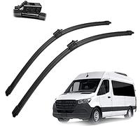 KCKEM Essuie-Glaces pour Mercedes-Benz Sprinter 2018 2019 2020 2021 26 "+24" Ensemble de balais d'essuie-Glace de fenêtre Avant Voiture Pare-Brise Essuie