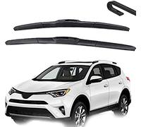 KCKEM Essuie-Glaces pour Toyota RAV4 MK4 2013 2014 2015 2016 2017 26"+16" Ensemble de balais d'essuie-Glace de fenêtre Avant Voiture Pare-Brise Essuie