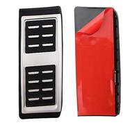 KCKEM pour Audi A1 2012-2022 Accessoires de Voiture Frein Repose-Pied Carburant Pédales Pad pédales de Frein à gaz d'embrayage,A-1Pc Rest Pedal