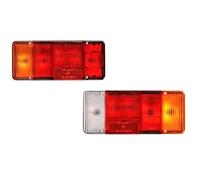 KCKZCFCYPQ feu arrière voiture Coque Lentille Feu Signalisation Arrière, 2 Pièces, Pour Fiat, Pour Ducato, Pour Iveco, Pour Quotidien, Pour Eurocargo, Pour Boxer 42531146, 9988023 feu arrière LED