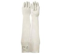 K ombi-Latex 403+ Gants de Protection Chimique en Latex Naturel avec Manchette Longue et Paume Adhérisée, Beige, Taille 10XL, 040310191X (1 Paire)