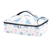 Kcldeci Dove Sac de transport isotherme pour aliments chauds ou froids, sac fourre-tout isotherme pour repas/pique-nique, lasagnes