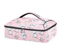 Kcldeci Kawaii Koala Sac de transport isotherme pour aliments chauds ou froids, sac fourre-tout isotherme pour repas/pique-nique, lasagnes