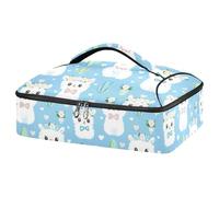 Kcldeci Kawaii Mouton Sac de transport isotherme pour aliments chauds ou froids, sac fourre-tout isotherme pour repas/pique-nique, lasagnes
