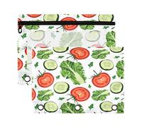 Kcldeci Lot de 2 trousses à crayons à 3 anneaux avec fermeture éclair pour classeur à 3 anneaux - Trousse à crayons en vrac avec fenêtre transparente pour fournitures de bureau, Multicolore, 9.8*7