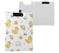 Kcldeci Porte-bloc pliable A4 en forme de coquillages - Pour mémo, documents et bureau