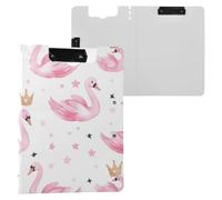 Kcldeci Porte-bloc pliable A4 Swan Star - Pour mémo, bureau, travail