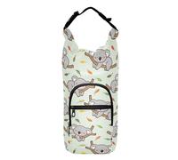 Kcldeci Porte-bouteille d'eau mignon en forme d'ours koala avec sangle, sac à bandoulière avec poche pour téléphone, manchon pour bouteille d'eau pour homme et femme, randonnée, camping, voyage,