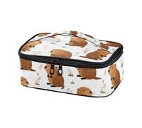 Kcldeci Sac à déjeuner isotherme pour enfants, petite herbe castors réutilisable, pour garçons et filles, sac isotherme étanche pour travail, voyage, pique-nique, tient dans un sac à dos