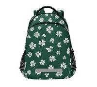 Kcldeci Sac à dos pour enfants filles garçons blanc shro lover1 Sac à dos d'école primaire Sac à dos d'école, sac de voyage