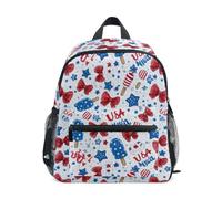 Kcldeci Sac à dos pour enfants filles garçons rayés Ice Cream Pops1 Sac d'école Sac à livres S-M, Crème glacée rayée 1, M, Sac à dos daypack