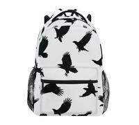 Kcldeci Sac à dos pour enfants pour garçons et filles - Sacs à dos d'école primaire - Dessin animé - Aigles noirs - Sacs à livres pour enfants - S-M, Dessin animé aigles noirs, S, Sac à dos daypack
