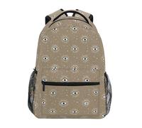 Kcldeci Sac à dos pour enfants pour garçons et filles, sacs à dos d'école primaire mauvais œil étoiles1 sacs à livres pour garçons enfants S-M, Etoiles du mauvais œil 1, M, Sac à dos daypack