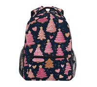 Kcldeci Sac à dos pour enfants pour garçons et filles, sacs à dos d'école primaire, motif arbre de Noël, cookies1 sacs à livres pour garçons et enfants, tailles S-M, Biscuits d'arbre de Noël 1, M, Sac