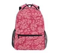 Kcldeci Sac à dos pour enfants pour garçons et filles - Sacs à dos d'école primaire - Motif cerveau de dessin animé - Tailles S-M, Cerveaux de dessin animé, M, Sac à dos daypack