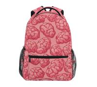 Kcldeci Sac à dos pour enfants pour garçons et filles, sacs à dos d'école primaire, motif cerveaux de dessin animé, sacs à livres primaires S-M, Cerveaux de dessin animé rose, M, Sac à dos daypack