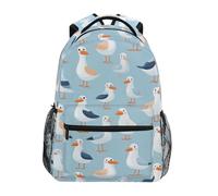 Kcldeci Sac à dos pour enfants pour garçons et filles, sacs à dos d'école primaire, sacs à dos Booby Oiseaux, garçons, sacs à livres pour enfants S-M, Oiseaux fous, S, Sac à dos daypack