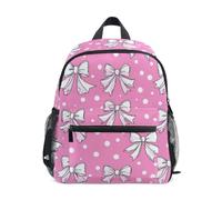 Kcldeci Sac à dos pour filles et garçons avec nœuds en ruban S-M, Nœuds en ruban, M, Sac à dos daypack