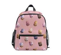Kcldeci Sac à dos pour tout-petits filles garçons Cake Pop Boba maternelle primaire enfants école maternelle sac d'école sac à livres S-M, Cake Pop Boba, M, Sac à dos daypack