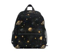 Kcldeci Sac à dos pour tout-petits filles garçons cosmique planète espace maternelle primaire maternelle enfants école maternelle sac d'école sac à livres S-M, Espace Planète Cosmique, M, Sac à dos