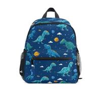 Kcldeci Sac à dos pour tout-petits filles garçons dessin animé planète dinosaure maternelle primaire enfants école maternelle S-M, Papillons bleus pailletés, S, Sac à dos daypack