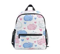 Kcldeci Sac à dos pour tout-petits filles garçons hamsters mignons avec cœurs S-M, Hamsters mignons avec des cœurs, M, Sac à dos daypack